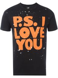 футболка 'P.S. I Love You'  Paul Smith