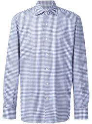 casual checked shirt Isaia