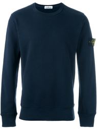 толстовка с заплаткой с логотипом Stone Island