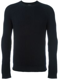 свитер в рубчик Roberto Collina