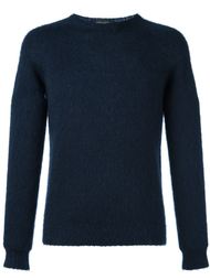 свитер с круглым вырезом   Roberto Collina