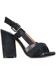 босоножки на массивном каблуке  Maison Margiela