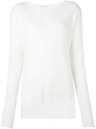 fringe edge jumper Helmut Lang