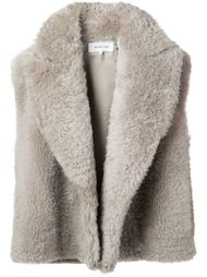 shearling vest Helmut Lang