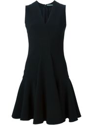 платье c V-образным вырезом   Alexander McQueen