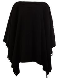 knitted poncho Label Under Construction