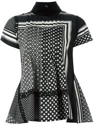 блузка в горох Sacai