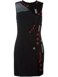 платье с вышивкой  Versace