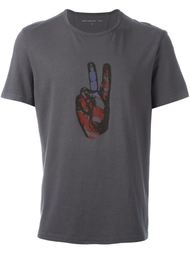 hand print T-shirt John Varvatos