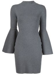 bell sleeves fitted dress Milly