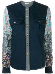 contrast sleeve denim shirt Natasha Zinko