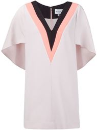deep v-neck dress Milly