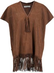 fringed poncho Ulla Johnson