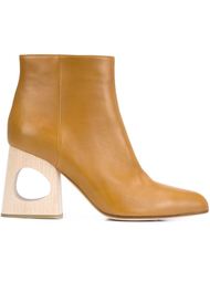 cut out heel ankle boots Marni