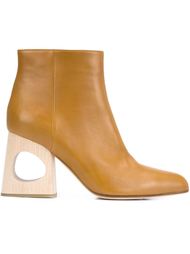 cut out heel ankle boots Marni