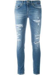 distressed skinny jeans Dondup