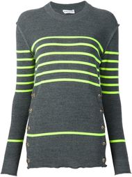 oversized side button sweater Sonia Rykiel