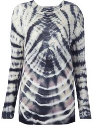 tie-dye print jumper Raquel Allegra