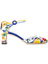 туфли с принтом Majolica Dolce &amp; Gabbana