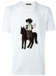 футболка с ковбоем Dolce &amp; Gabbana