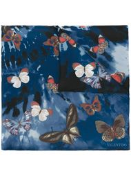 платок 'Jamaican Butterflies' Valentino