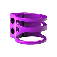 Зажимы Lucky Double Cut Out Clamp Purple