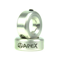 Заглушка на грипсы Apex Bar-Ends Silver