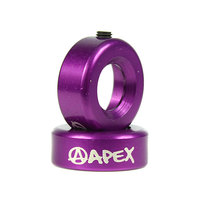 Заглушка на грипсы Apex Bar-Ends Purple