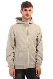 Толстовка классическая Emerica Triangle 2 Zip Hood Grey/Heather