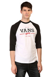 Лонгслив Vans Luxury Goods Ragla White/Black