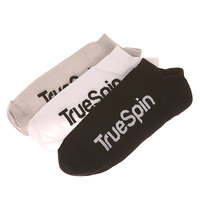 Носки низкие TrueSpin Классика Black/White/Grey