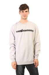 Толстовка классическая The Hundreds Forever Bar Crewneck Athletic Heather