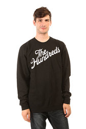 Толстовка классическая The Hundreds Forever Slant Crewneck Black