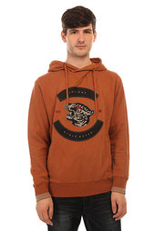 Толстовка кенгуру Insight Rebel Yell Cross Over Hood Fossil Brown