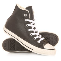 Кеды кроссовки утепленные Converse Chuck Taylor All Star Black