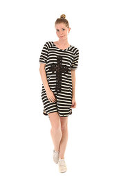Платье женское Emblem Dress Line E26 Black/White