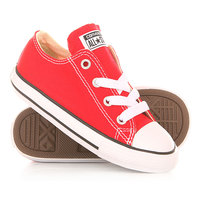 Кеды кроссовки низкие детские Converse Chuck Taylor All Star Red