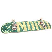 Скейтборд в сборе Nord Logo V.2 Green/Beige 32 x 8.25 (20.9 см)