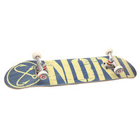 Скейтборд в сборе Nord Logo V.2 Beige/Blue 32 x 8 (20.3 см)