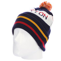 Шапка с помпоном Brixton Fairmont Pom Beanie Navy