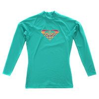 Гидрофутболка детская Roxy Line Up Ls Mid Neck Raglan Long Sleeve Blue