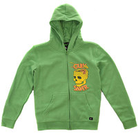 Толстовка классическая детская Quiksilver Hood Z Cc Shamrock