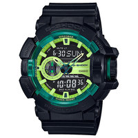Электронные часы Casio G-Shock Ga-400ly-1a True Black/Green