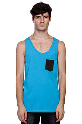 Майка Globe Panel Singlet Neon Blue