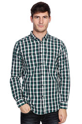 Рубашка в клетку Globe Attfield Shirt Fern Green