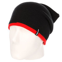 Шапка носок True Spin Neon 2 Tone Roll Up Black/Infrared