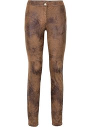 Брюки из искусственной замши (черный) Bonprix