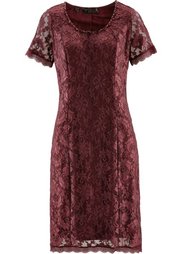 Кружевное платье (черный) Bonprix