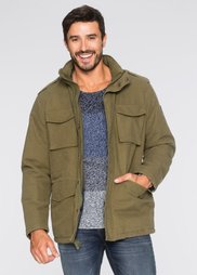 Куртка Regular Fit на легкой подкладке (зеленый хаки) Bonprix