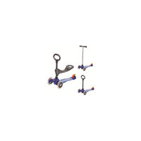 Самокат 3 в 1, фиолетовый, Micro Mini Micro